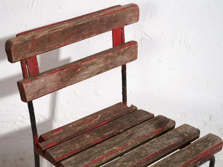 Pamono Antique Childrens Garden Chair, 1920s Hot