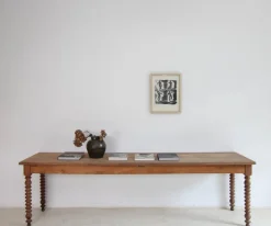 Pamono Antique Console Table in Oak, 1800s