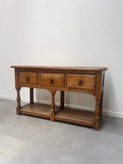 Pamono Antique Console Table in Oak Clearance