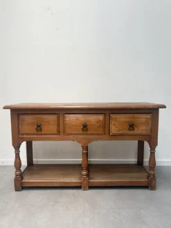 Pamono Antique Console Table in Oak Clearance