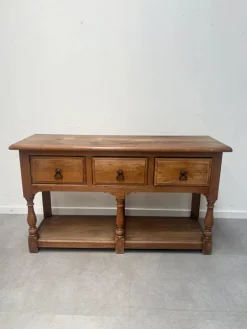 Pamono Antique Console Table in Oak Clearance
