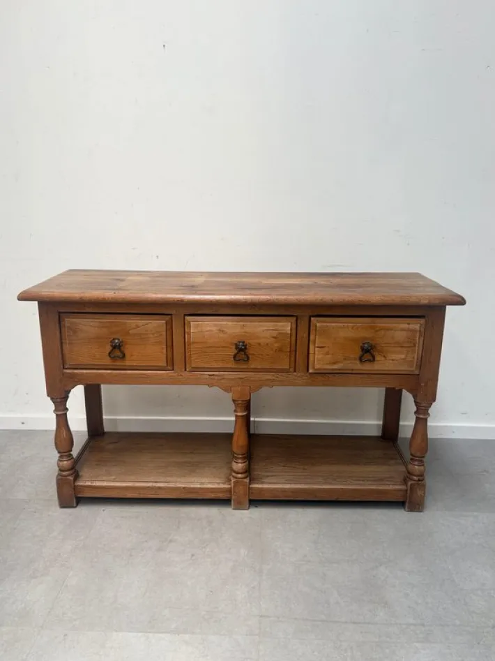 Pamono Antique Console Table in Oak Clearance