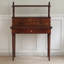 Pamono Antique Console Table with Secretary, 1890s Hot