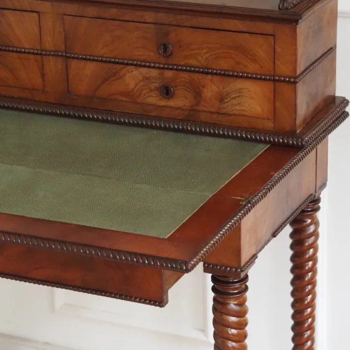 Pamono Antique Console Table with Secretary, 1890s Hot