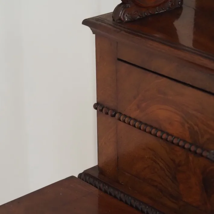 Pamono Antique Console Table with Secretary, 1890s Hot