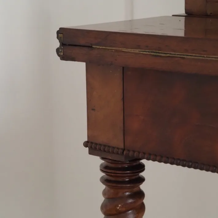 Pamono Antique Console Table with Secretary, 1890s Hot