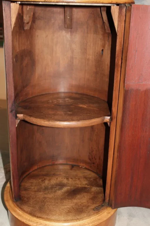 Pamono Antique Cylindrical Nightstand Hot