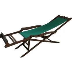 Pamono Antique Deck Chair, Italy, 1900s Clearance