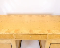 Pamono Antique Desk in Birch and Intarsia, 1840s Discount