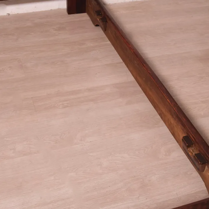 Pamono Antique Double Bed in Walnut, 1890s