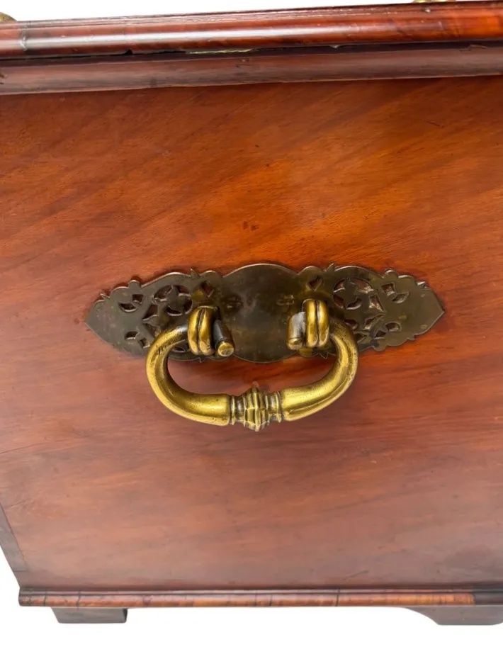 Pamono Antique Dutch Colonial Chest Hot