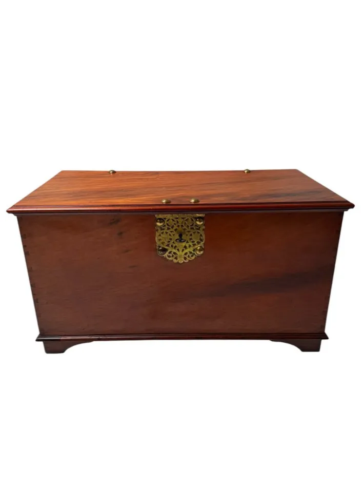 Pamono Antique Dutch Colonial Chest Hot