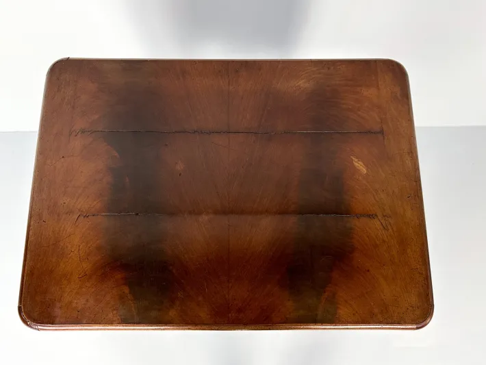 Pamono Antique Dutch Sewing Table in Mahogany, 1880s Hot