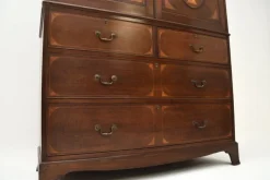 Pamono Antique Edwardian Linen Press from Maple and Co., 1890s Sale