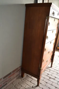 Pamono Antique Empire Oak Chiffoniere New