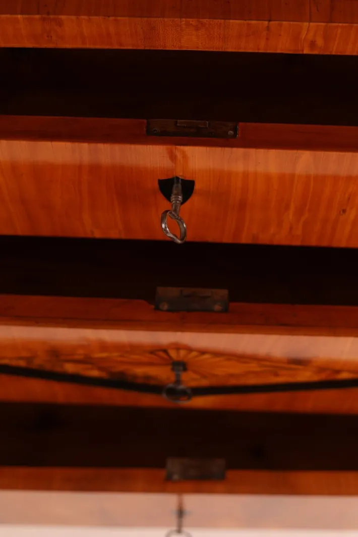 Pamono Antique Empire Secretaire in Cherry, 1810 Outlet