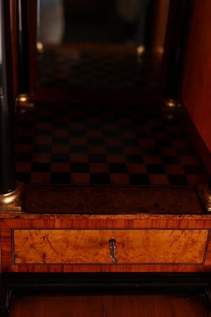 Pamono Antique Empire Secretaire in Cherry, 1810 Outlet