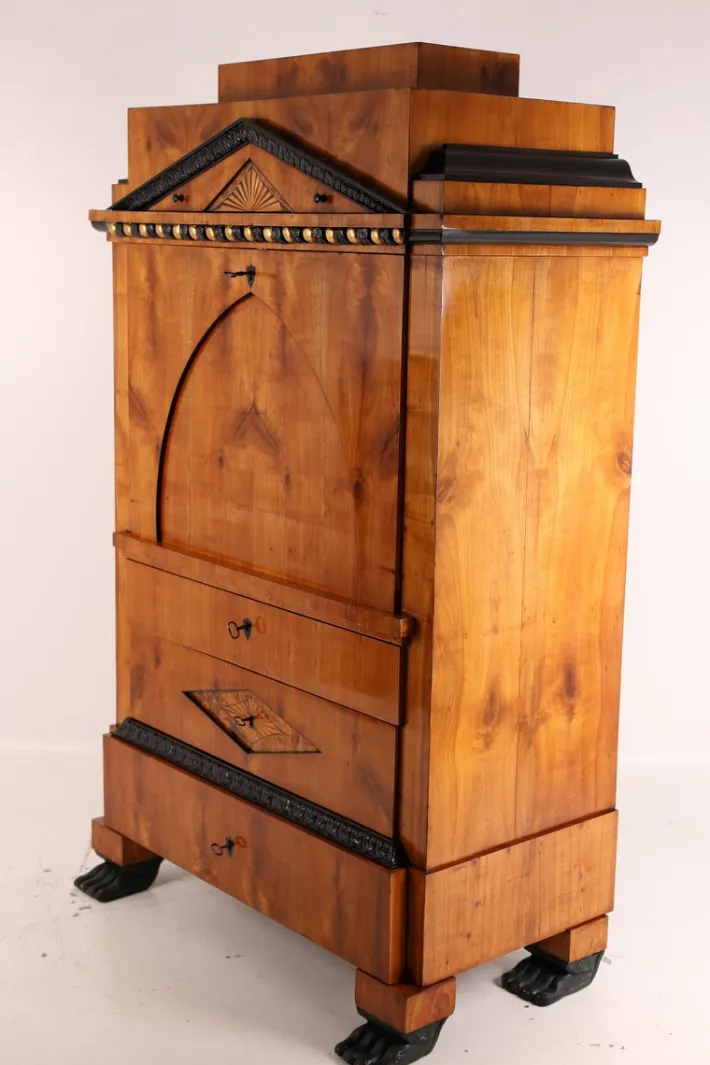 Pamono Antique Empire Secretaire in Cherry, 1810 Outlet