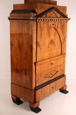 Pamono Antique Empire Secretaire in Cherry, 1810 Outlet