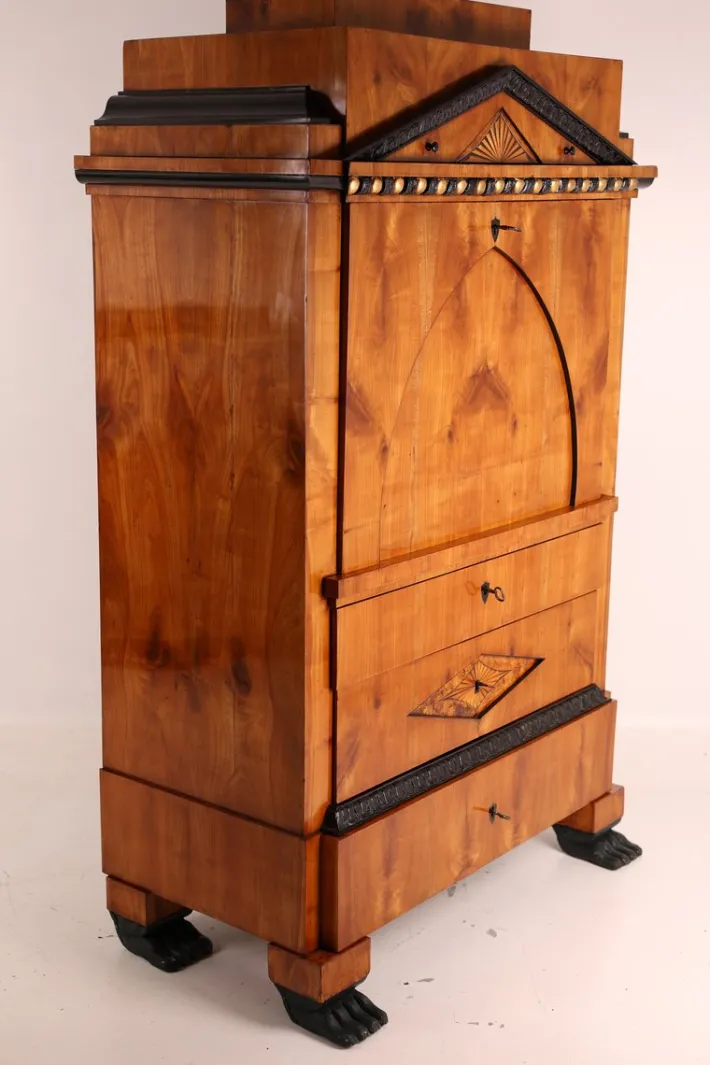 Pamono Antique Empire Secretaire in Cherry, 1810 Outlet