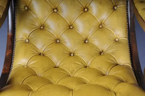Pamono Antique English Chesterfield Rocking Chair Outlet