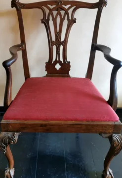 Pamono Antique English Chippendale Style Chair Outlet