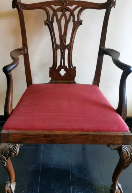 Pamono Antique English Chippendale Style Chair Outlet