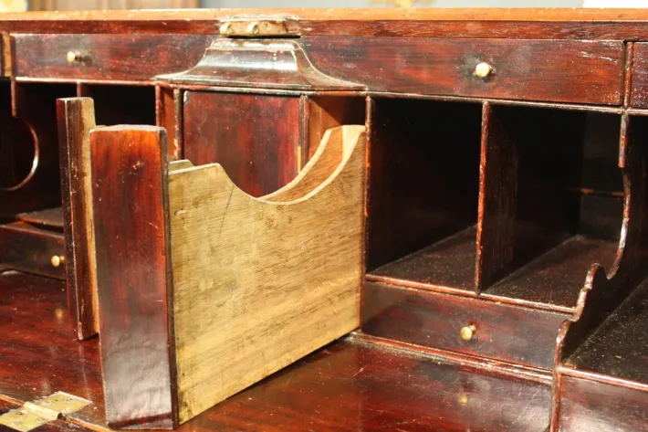 Pamono Antique English Mahogany Secretaire