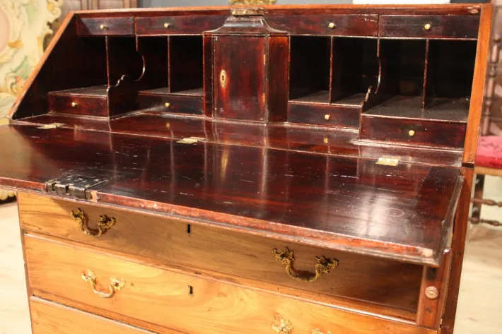 Pamono Antique English Mahogany Secretaire