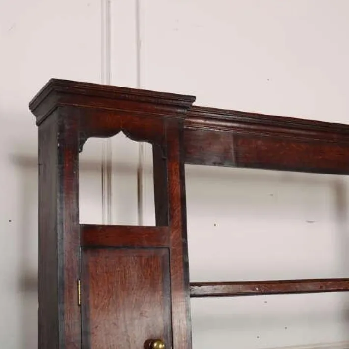 Pamono Antique English Oak Dresser, 1700s Hot