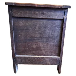 Pamono Antique English Oak Mule Chest, 1700s Clearance