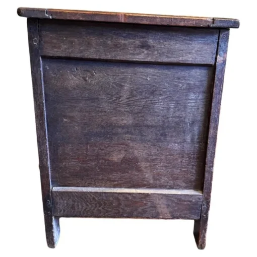 Pamono Antique English Oak Mule Chest, 1700s Clearance
