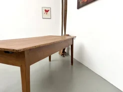 Pamono Antique Farmhouse Table with Extensions in Oak, 1890s Online