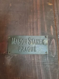 Pamono Antique Faux Bamboo Parlor Set from Maison Staněk Prague, Set of 6 Clearance