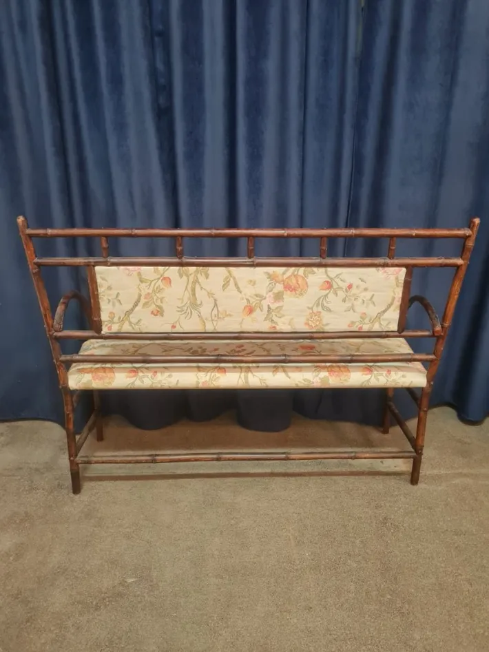 Pamono Antique Faux Bamboo Parlor Set from Maison Staněk Prague, Set of 6 Clearance