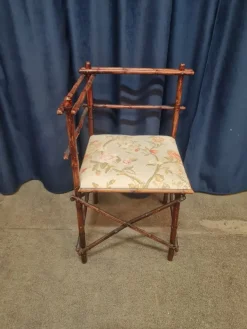 Pamono Antique Faux Bamboo Parlor Set from Maison Staněk Prague, Set of 6 Clearance