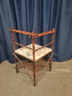 Pamono Antique Faux Bamboo Parlor Set from Maison Staněk Prague, Set of 6 Clearance