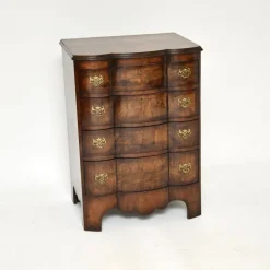 Pamono Antique Figured Walnut Chest of Drawers, 1890 Online