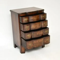 Pamono Antique Figured Walnut Chest of Drawers, 1890 Online