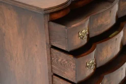 Pamono Antique Figured Walnut Chest of Drawers, 1890 Online