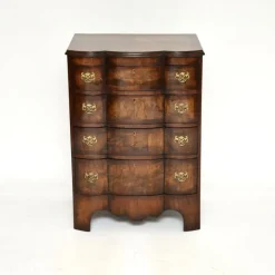 Pamono Antique Figured Walnut Chest of Drawers, 1890 Online