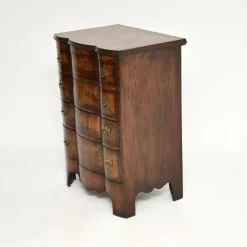 Pamono Antique Figured Walnut Chest of Drawers, 1890 Online