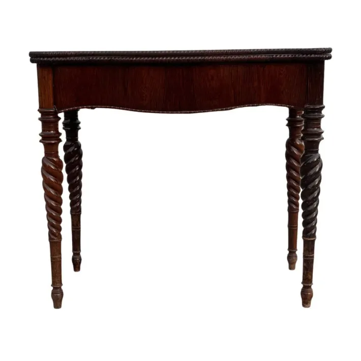 Pamono Antique Foldable Console Table in Rosewood Outlet