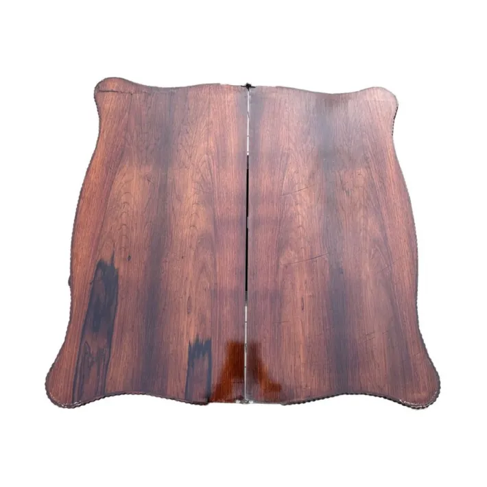 Pamono Antique Foldable Console Table in Rosewood Outlet