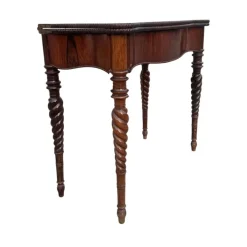 Pamono Antique Foldable Console Table in Rosewood Outlet