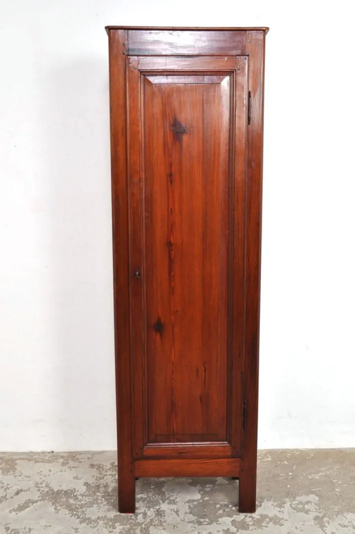 Pamono Antique French American Pine Cabinet, 1900s