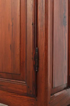 Pamono Antique French American Pine Cabinet, 1900s