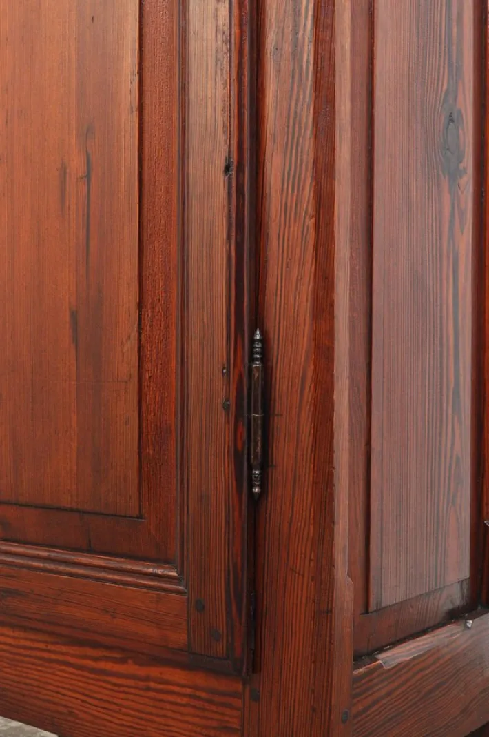 Pamono Antique French American Pine Cabinet, 1900s
