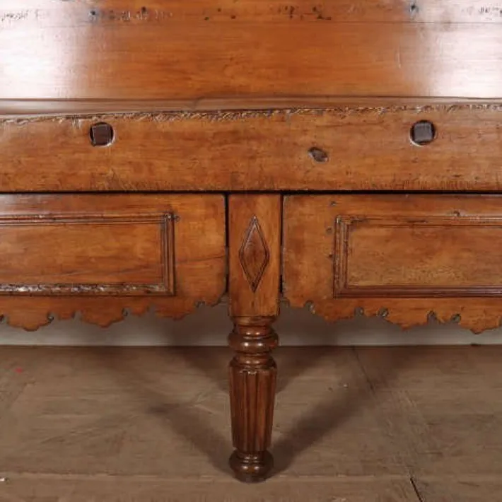Pamono Antique French Butchers Block Clearance