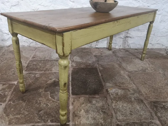Pamono Antique French Chestnut Kitchen Table, 1780 Clearance